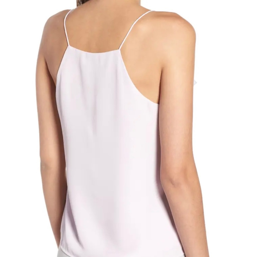 WAYF Lilac Lace-Up Ruffle Cami - Picture 3 of 6
